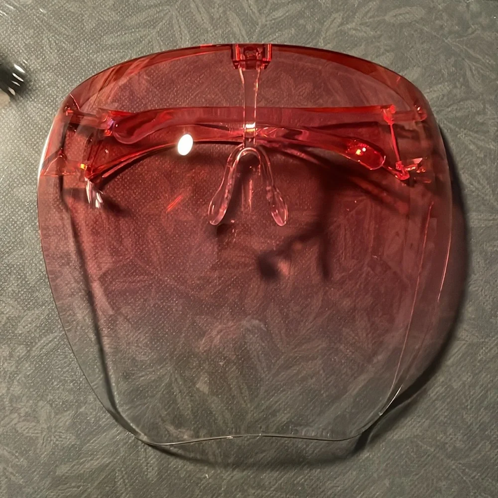 Face Shield Face Mask - Ombré Pink
